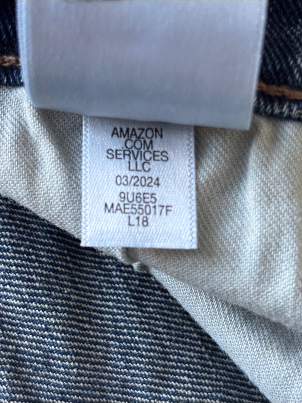 Amazon Essentials Mens Jeans Slim Fit Stretch Like New - Picture 8 of 8